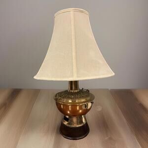 Vintage Frederick Cooper Brass Chinese Zodiac Table Lamp MCM Read Description